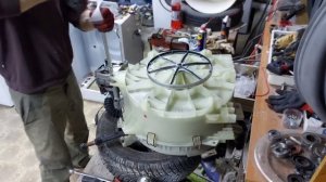 Samsung. Замена подшипника. 3 минуты