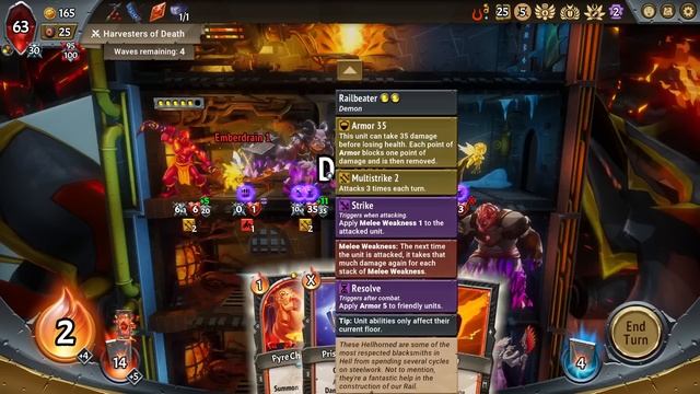 The Unlikely Hero | Covenant 25 Hellhorned/Ex Umbra | Monster Train - The Last Divinity смотреть онлайн
