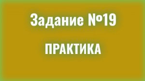 19 задание/ЕГЭ русский/практика