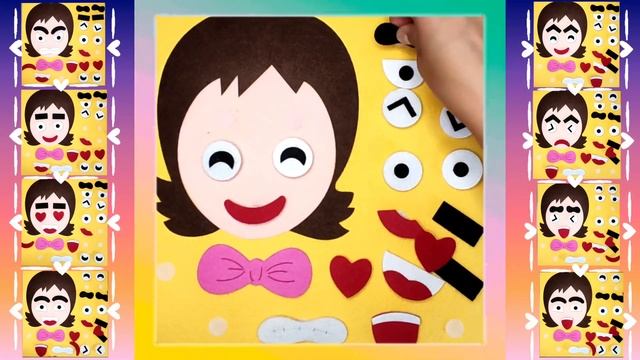 🥹Эмоции для детей - счастье, грусть, страх, гнев, отвращение, удивление |Анимационная игра #эмоции смотреть онлайн