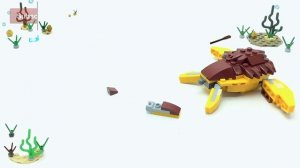 Lego MOC models - Animated Review - Alternative from Lego Creator 31112 3in1 Wild Lion