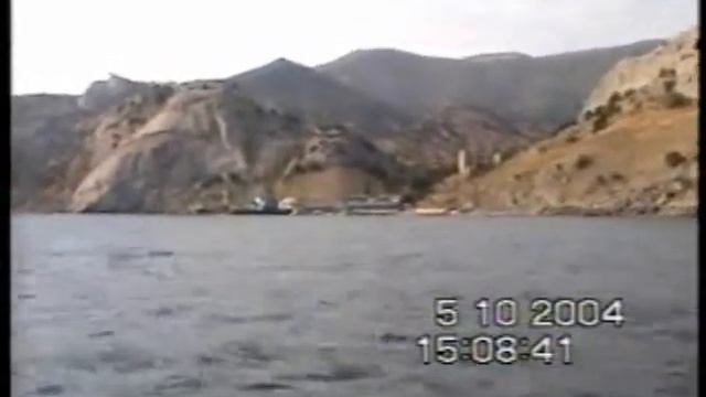 Судак. Прогулка на теплоходе.wmv смотреть онлайн