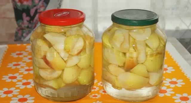 Компот из яблок на зиму #вкусно смотреть онлайн