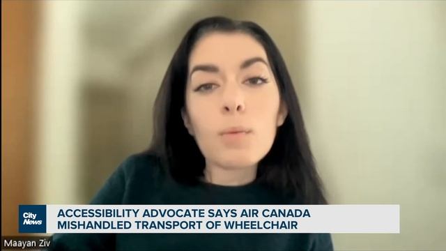 Air Canada mishandled transport of wheelchair: Accessibility advocate смотреть онлайн