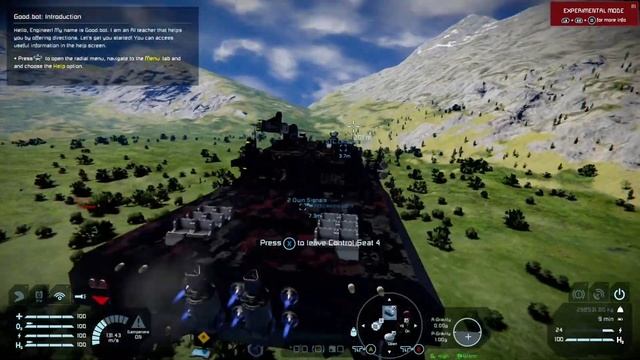 Tank acrobatics Space engineers смотреть онлайн