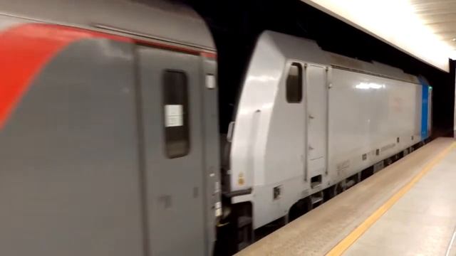 Paris - Moscow Train In Warsaw