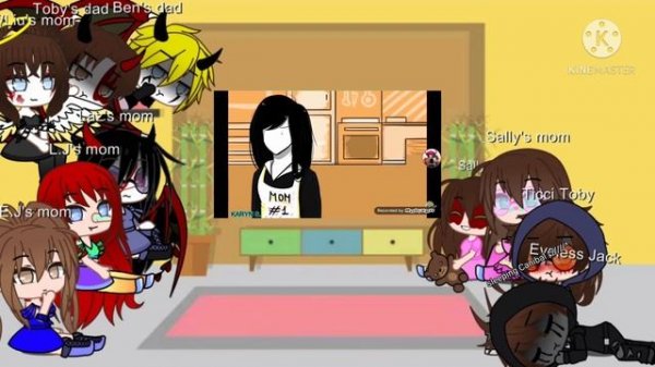 Creepypasta parents react to there kids memes(Ticci Toby, Sally+)•Lazy~•