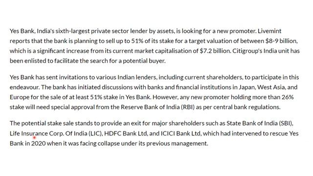 Yes bank share news|Yes bank latest news| Yes bank share news|Yes bank news | Yes bank target смотреть онлайн