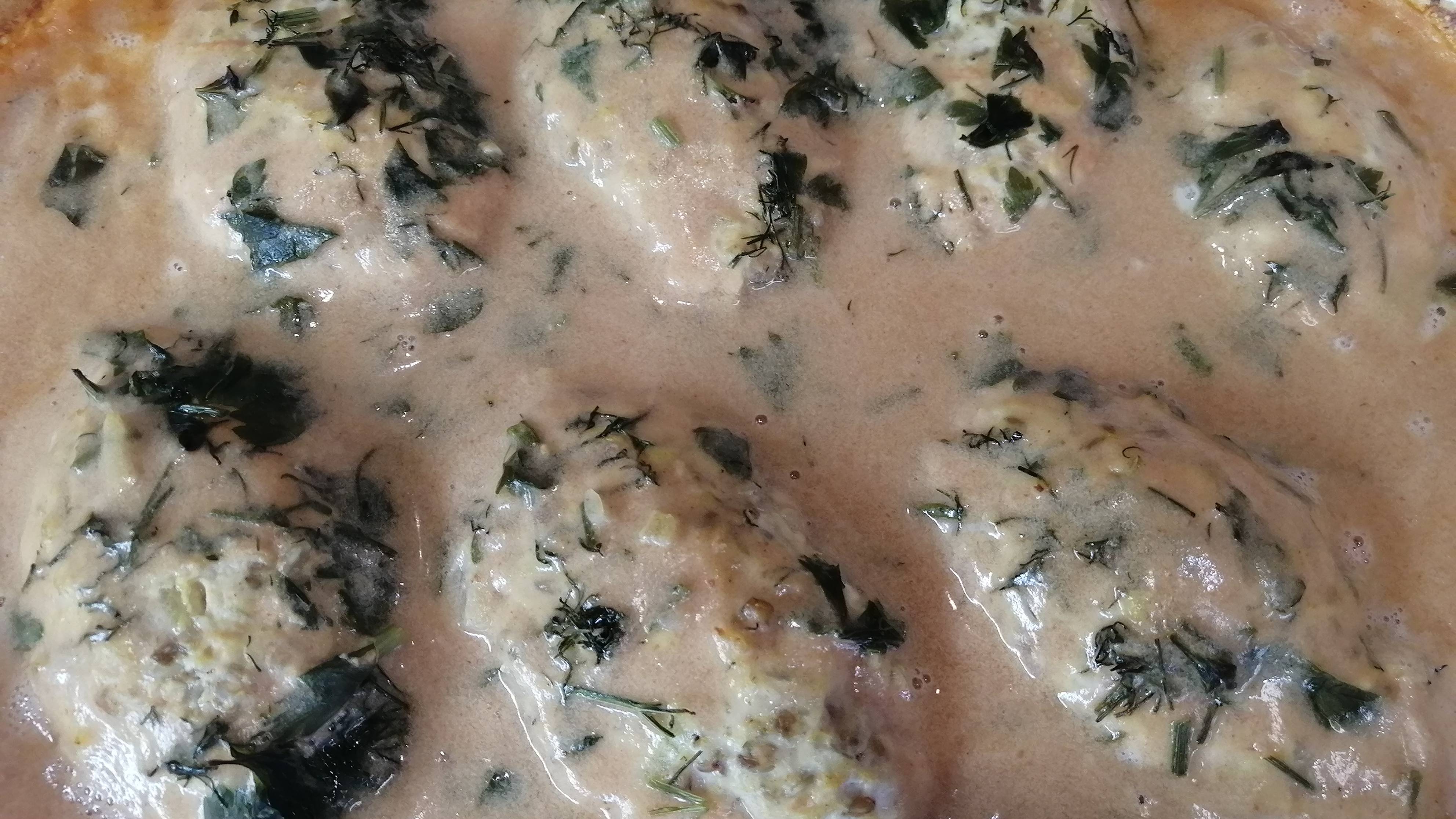 Котлеты под соусом