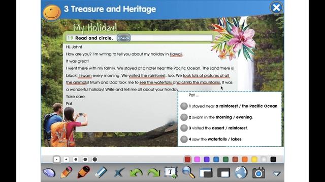 Grade 4 Term 2 Treasure and heritage Writing an email Smiles 4 смотреть онлайн