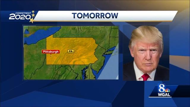 President Donald Trump will hold two campaign rallies in Pennsylvania this week смотреть онлайн