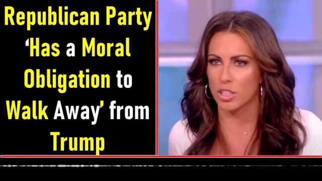 Republican Party ‘Has a Moral Obligation to Walk Away’ from Trump смотреть онлайн