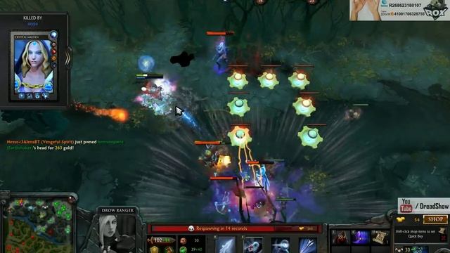 Dread. Drow Ranger. Анальное изнеможение.