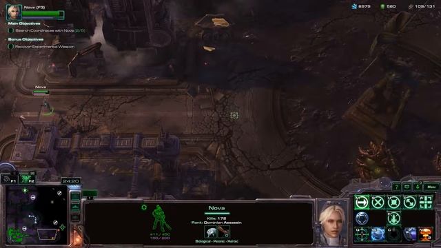 Starcraft II: Nova Covert Ops (Mission Pack 2) - Mission 6: Flashpoint [Brutal] смотреть онлайн