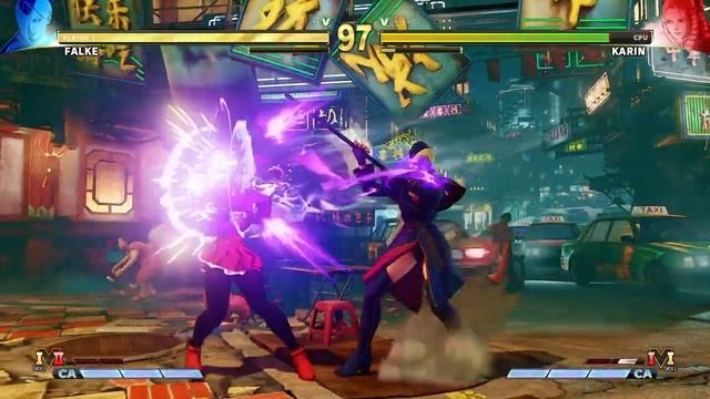 STREET FIGHTER V Falke vs Karin смотреть онлайн