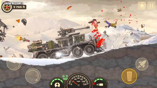 Earn To Die 3 - Last Car - Impact + Giganotosaurus Dino Robot | Show Me Games