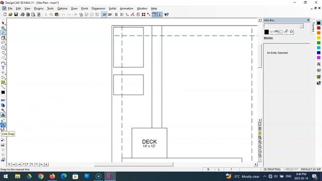 Drawing a Site Plan in DesignCAD Part 1 смотреть онлайн