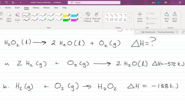 May 10: Calculating Enthalpy, Hess's Law (Continued) смотреть онлайн