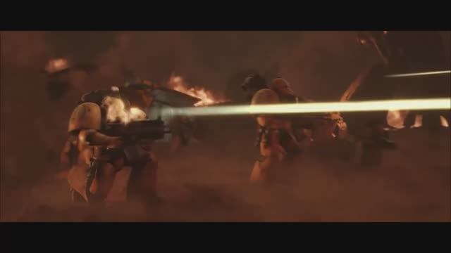 Warhammer 40K Dreadnought Battle Scene Cinematic смотреть онлайн