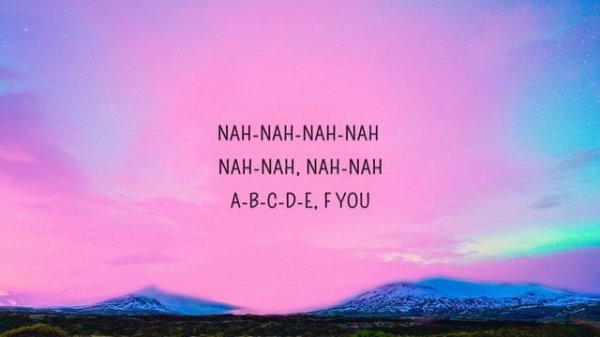 GAYLE abcdefu Lyrics