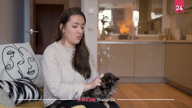 26 year old London cat Flossie sets Guinness World Record for Oldest Cat смотреть онлайн