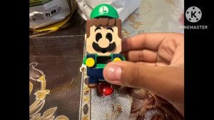 Lego luigi and Lego mario battery died! saying oh no!