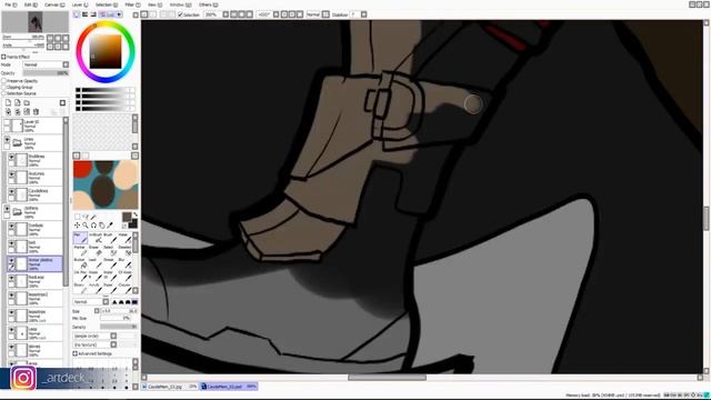 "Last letter to Ace" Cayde-6 Speed Painting смотреть онлайн