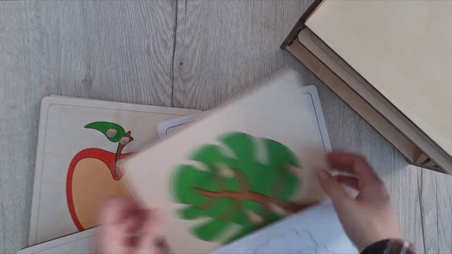 Модуль 34. Шкафчик для ботанических рамок-вкладышей. Набор "Монтессори 80 в 1" смотреть онлайн
