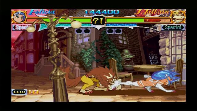 Sega Saturn Night Warriors - Darkstalkers Revenge 4K PAL OSSC 4X