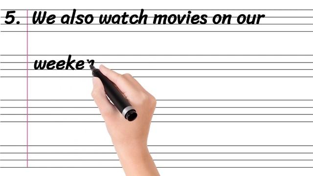 10 Lines on How I Spend My Weekend in English || Essay on How I Spend My Weekend смотреть онлайн