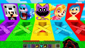 ВЫБЕРИ ЗАКРЫТЫЙ ПОДВАЛ КАТНЭП ГОЛОВОЛОМКА 2 ЩЕНЯЧИЙ ПАТРУЛЬ В МАЙНКРАФТ ЗОМБАК