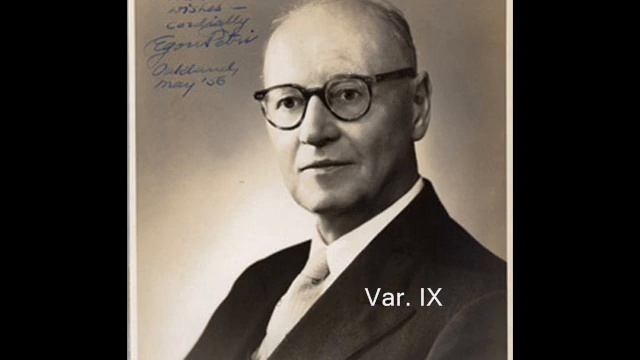 Egon Petri plays Brahms "Paganini Variations" - Book 2 смотреть онлайн