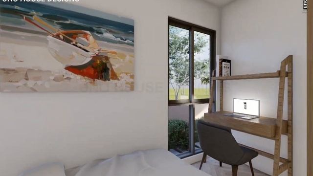 Beautiful Modern Bungalow House Design Idea (7x10 meters) смотреть онлайн