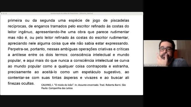 A personagem no romance italiano dos séculos XX e XXI - Aula 4 смотреть онлайн