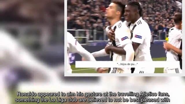 Cristiano Ronaldo could be BANNED for 'swearing' at Atletico fans in shock new footage смотреть онлайн