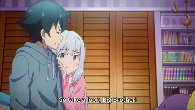 Okay! Leave it to your big brother! - Eromanga Sensei | Scene смотреть онлайн