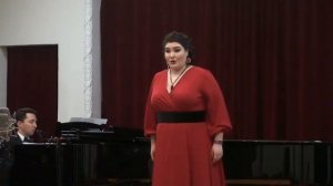 Юлия Вакула. Сен-Санс Ария Далилы из оперы "Самсон и Далила"