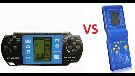 "POP Station" VS "Тетрис" (Обзор на игровые приставки) смотреть онлайн