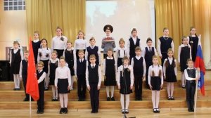 БРЕСТСКАЯ КРЕПОСТЬ - исполняет Детский Хор,4-го класса А, школа 89, г.Москва, Строгино.