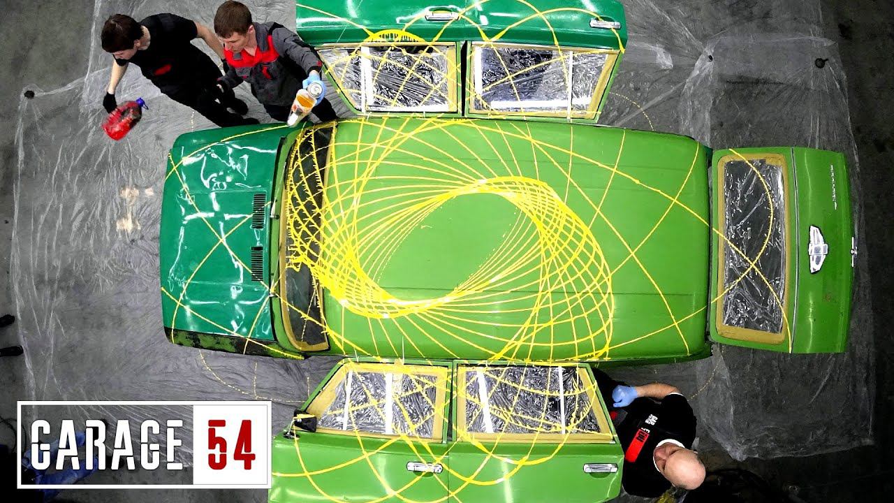 ПОКРАСКА МАЯТНТИКОМ - КАК ЭТО РАБОТАЕТ? смотреть онлайн