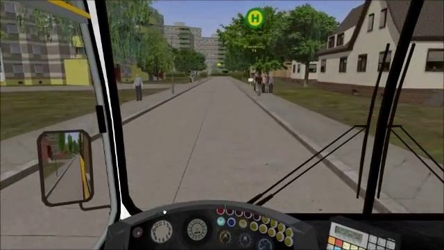 omsi FBW 549 with door mod on line 54 in New Berlin Spandau v1.4 part1 смотреть онлайн