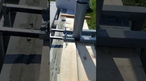 Самодельный кран для стройки.