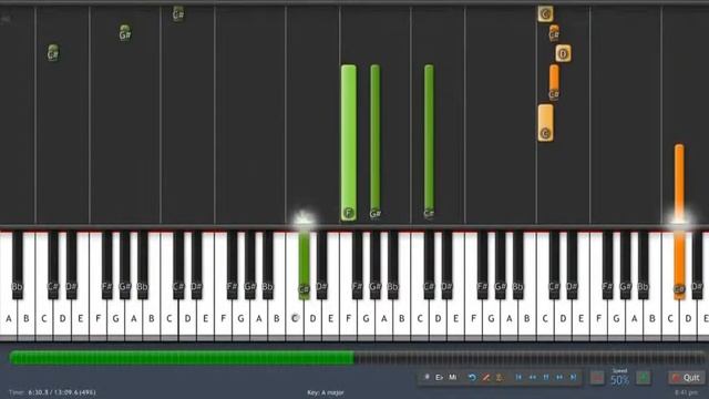 Until the last moment Yanni Tutorial 50% speed) fácil HD смотреть онлайн