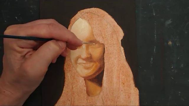 Sfumato Technique on Child Portraiture in Oil: Part 1 Underpainting and First Glaze смотреть онлайн