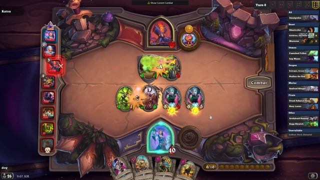 40 HP Win With a Twist On An Old Build | Dogdog Hearthstone Battlegrounds смотреть онлайн