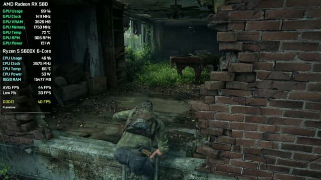 The Last of Us Part I - Patch 1.0.4.0 - RX 580 4GB - Ryzen 5 5600X - All Settings Tested смотреть онлайн
