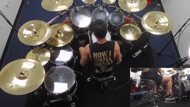 SLAYER - KILLING FIELDS. DRUM PLAYTHROUGH BY FORMER SLAYER DRUMMER, JON DETTE смотреть онлайн