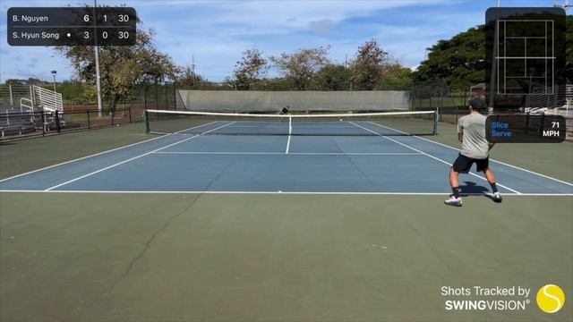 Sae vs Bao | My opponent joins our Tuesday night tennis | UTR Flex Leagues Rd. 3 | NTRP 4.0 Tennis смотреть онлайн