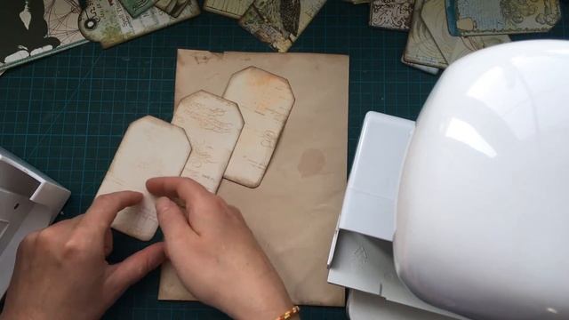 Easy to make interesting flap/decorative element for your junk journal (scrapbook) смотреть онлайн