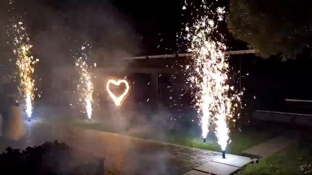 свадьба гтк огнепад, фонтаны, вертушки смотреть онлайн